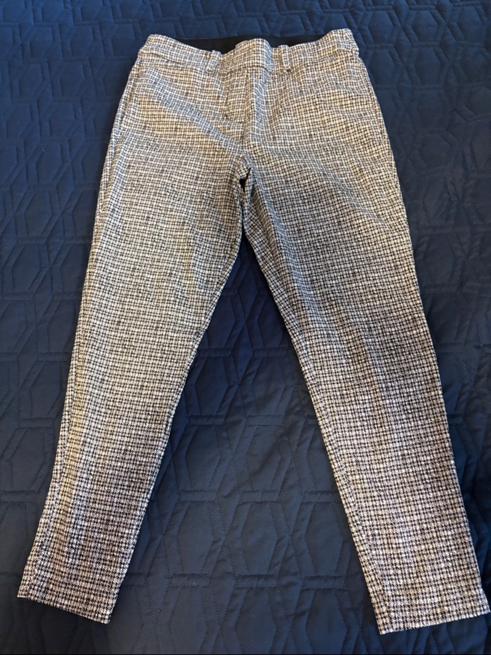 Maurices Black and White Houndstooth Pants